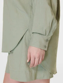 Sweaty Betty Summer Stretch Linen Rich Utility Shirt 15 Sweaty Betty Summer Stretch Linen Rich Utility Shirt -Marksandspencer Sale Store Summer Stretch Linen Rich Utility Shirt 3