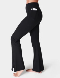 Sweaty Betty Super Soft High Waisted Flared Trousers -Marksandspencer Sale Store Super Soft High Waisted Flared Trousers 4