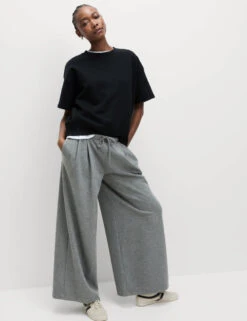 Super Wide Leg Palazzo Joggers
