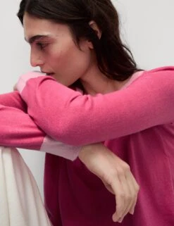 Supersoft Tipped Detail Relaxed Jumper