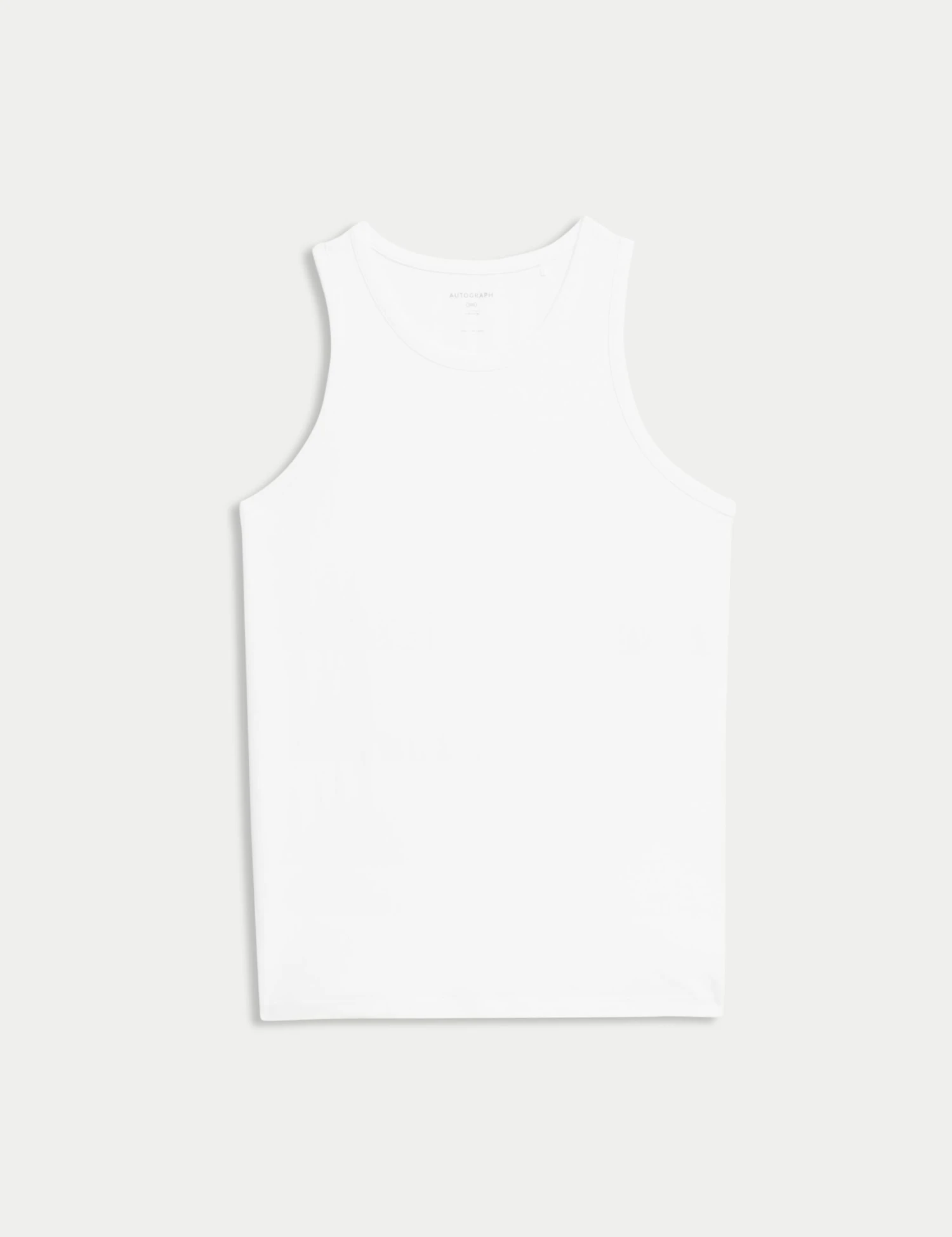Supima® Cotton Modal Sleeveless Vest 2 Supima® Cotton Modal Sleeveless Vest - Image 2