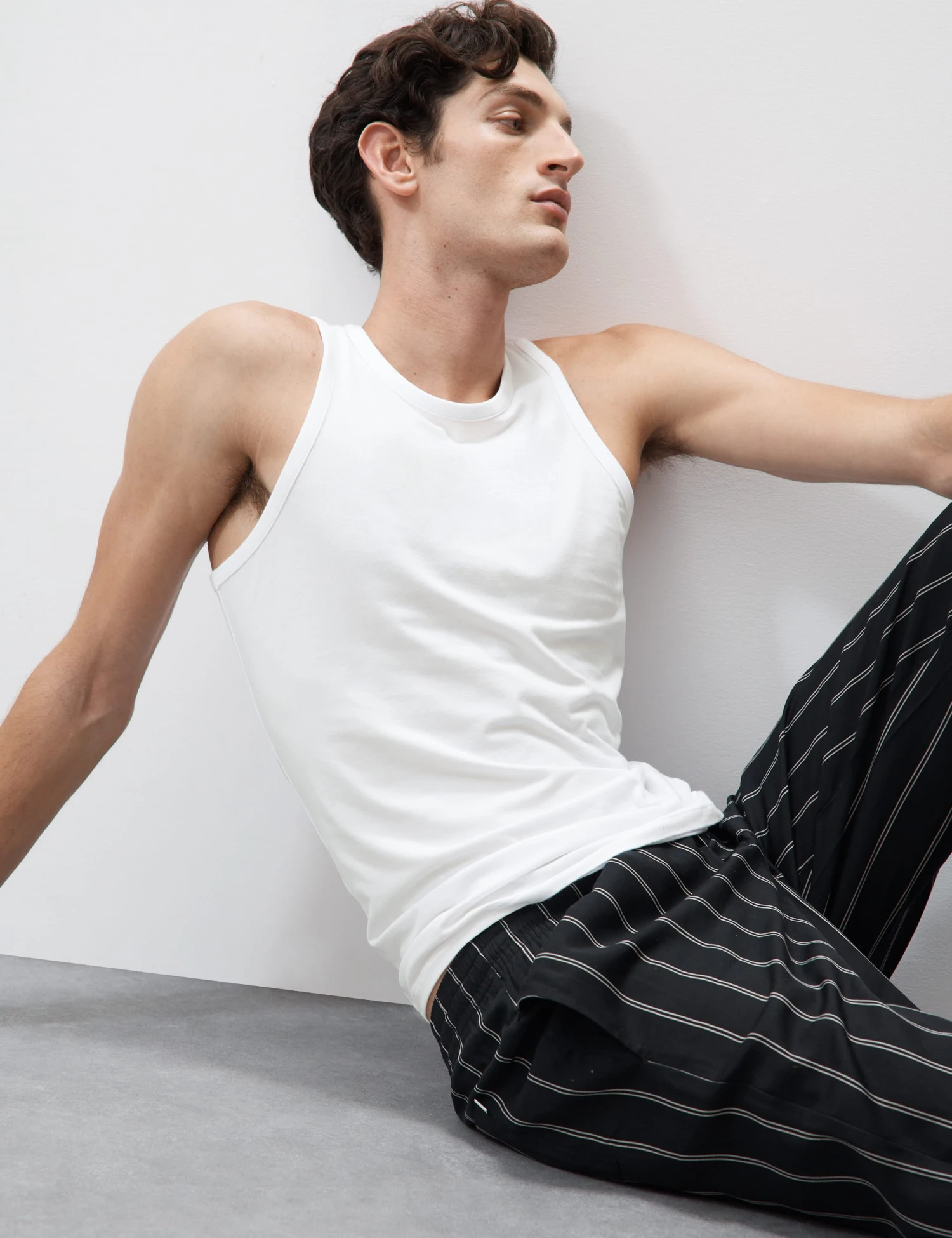 Supima® Cotton Modal Sleeveless Vest 7 Supima® Cotton Modal Sleeveless Vest - Image 7