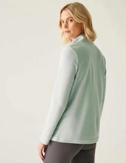 Regatta Sweethart Funnel Neck Half Zip Fleece -Marksandspencer Sale Store Sweethart Funnel Neck Half Zip Fleece 2