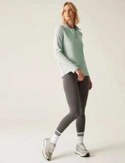 Regatta Sweethart Funnel Neck Half Zip Fleece -Marksandspencer Sale Store Sweethart Funnel Neck Half Zip Fleece 3