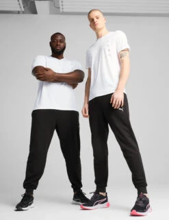 Puma Tad Essentials Cotton Rich Joggers -Marksandspencer Sale Store Tad Essentials Cotton Rich Joggers 2