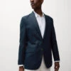 Tailored Fit Cotton Rich Laundered Jacket -Marksandspencer Sale Store Tailored Fit Cotton Rich Laundered Jacket