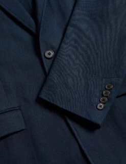 Tailored Fit Cotton Rich Laundered Jacket -Marksandspencer Sale Store Tailored Fit Cotton Rich Laundered Jacket 2