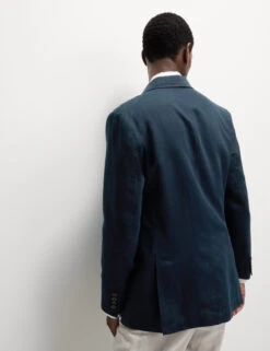 Tailored Fit Cotton Rich Laundered Jacket -Marksandspencer Sale Store Tailored Fit Cotton Rich Laundered Jacket 5