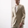 Tailored Fit Italian Linen Blend Twill Blazer -Marksandspencer Sale Store Tailored Fit Italian Linen Blend Twill Blazer