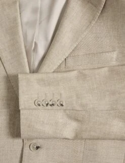 Tailored Fit Italian Linen Blend Twill Blazer -Marksandspencer Sale Store Tailored Fit Italian Linen Blend Twill Blazer 2