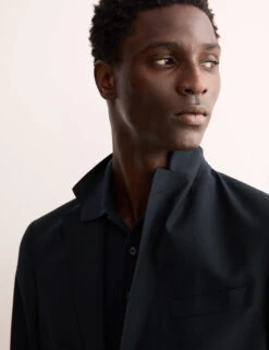 Jaeger Tailored Fit Italian Pure Wool Blazer -Marksandspencer Sale Store Tailored Fit Italian Pure Wool Blazer 3