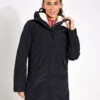 Jack Wolfskin Talforst Cotton Blend Waterproof Parka Coat