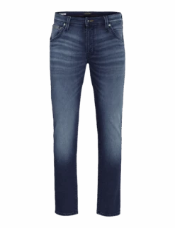 Jack & Jones Tapered Fit Cotton Blend 5 Pocket Jeans -Marksandspencer Sale Store Tapered Fit Cotton Blend 5 Pocket Jeans 1