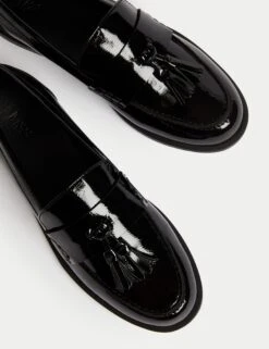 Tassel Block Heel Loafer -Marksandspencer Sale Store Tassel Block Heel Loafer 2