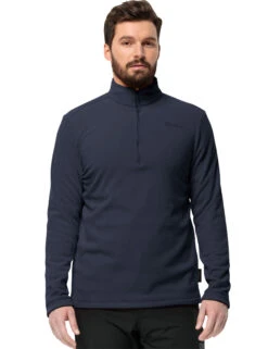 Jack Wolfskin Taunus Half Zip Funnel Neck Fleece Sweatshirt