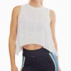 Tempo Crew Neck Relaxed Crop Vest Top 31 Tempo Crew Neck Relaxed Crop Vest Top -Marksandspencer Sale Store Tempo Crew Neck Relaxed Crop Vest Top