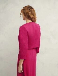 Textured Cropped Jacket 21 Textured Cropped Jacket -Marksandspencer Sale Store Textured Cropped Jacket 3