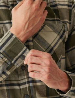 Regatta Thamos Cotton Blend Check Flannel Overshirt -Marksandspencer Sale Store Thamos Cotton Blend Check Flannel Overshirt 6