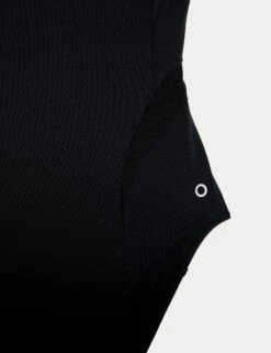 Tummy Control Padded Mesh Panel Swimsuit -Marksandspencer Sale Store Tummy Control Padded Mesh Panel Swimsuit 5