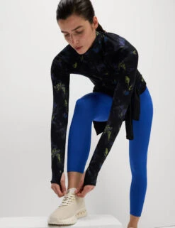 Ultraheat™ Printed Half Zip Running Top -Marksandspencer Sale Store Ultraheat Printed Half Zip Running Top 2