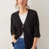 MONSOON V-Neck Single Button Cardigan With Linen 25 MONSOON V-Neck Single Button Cardigan With Linen -Marksandspencer Sale Store V Neck Single Button Cardigan With Linen