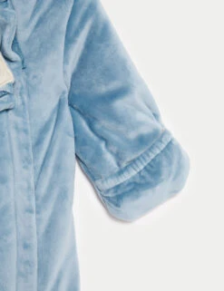 Velour Hooded Pramsuit (0-12 Mths) -Marksandspencer Sale Store Velour Hooded Pramsuit 0 12 Mths 1 3