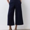 Wide Leg Cropped Trousers -Marksandspencer Sale Store Wide Leg Cropped Trousers