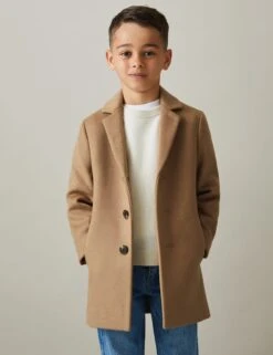 Reiss Wool Blend Coat (3-14 Yrs) -Marksandspencer Sale Store Wool Blend Coat 3 14 Yrs 1 2