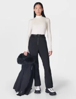 Sweaty Betty Wool Blend High Neck Base Layer Top -Marksandspencer Sale Store Wool Blend High Neck Base Layer Top 2