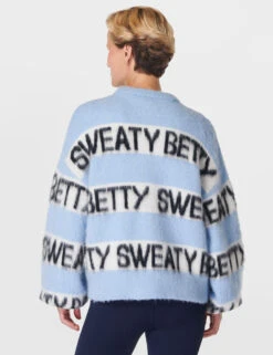 Sweaty Betty Wool Blend Slogan Jumper With Alpaca 16 Sweaty Betty Wool Blend Slogan Jumper With Alpaca -Marksandspencer Sale Store Wool Blend Slogan Jumper with Alpaca 4