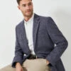 Wool Rich Prince Of Wales Check Blazer -Marksandspencer Sale Store Wool Rich Prince of Wales Check Blazer