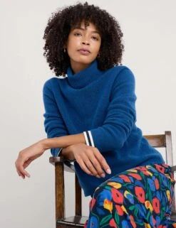 Wool Rich Roll Neck Jumper -Marksandspencer Sale Store Wool Rich Roll Neck Jumper 2