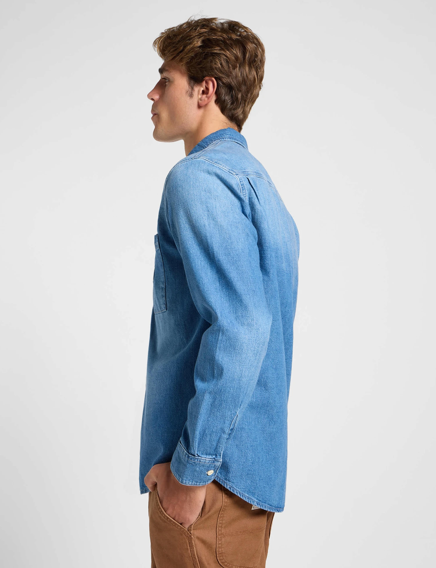 Lee Workwear Denim Shirt 3 Lee Workwear Denim Shirt - Image 3
