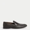 Jaeger Woven Leather Slip-On Loafers -Marksandspencer Sale Store Woven Leather Slip On Loafers