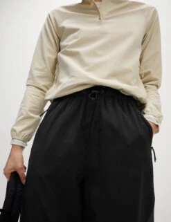 Woven Stormwear™ Relaxed Parachute Joggers -Marksandspencer Sale Store Woven Stormwear Relaxed Parachute Joggers 4