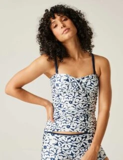 Regatta Aceana III Twist Front Bandeau Tankini Top -Marksandspencer Sale Store aceana iii twist front bandeau tankini top 11