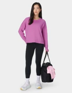 Sweaty Betty After Class Cotton Blend Relaxed Sweatshirt -Marksandspencer Sale Store after class cotton blend relaxed sweatshirt 14