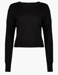 Sweaty Betty After Class Cotton Blend Relaxed Sweatshirt -Marksandspencer Sale Store after class cotton blend relaxed sweatshirt 16