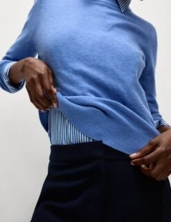 Air-Yarn Crew Neck Jumper 37 Air-Yarn Crew Neck Jumper -Marksandspencer Sale Store air yarn crew neck jumper 15