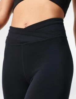 Sweaty Betty All Day Wrap Waist 7/8 Leggings -Marksandspencer Sale Store all day wrap waist 7 8 leggings 10