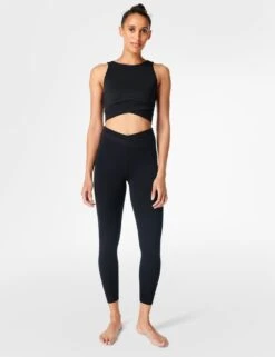 Sweaty Betty All Day Wrap Waist 7/8 Leggings -Marksandspencer Sale Store all day wrap waist 7 8 leggings 11