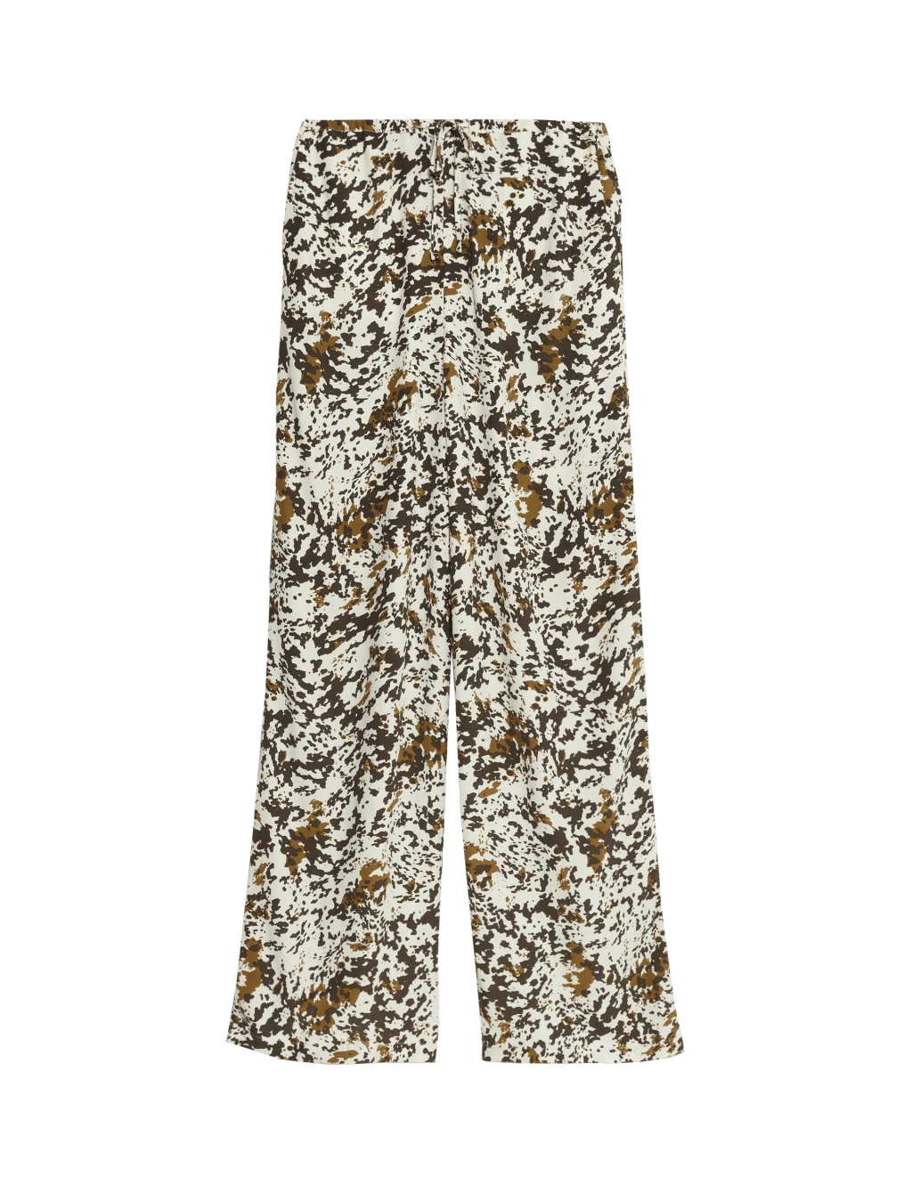 Animal Print Drawstring Wide Leg Trousers 16 Animal Print Drawstring Wide Leg Trousers - Image 16