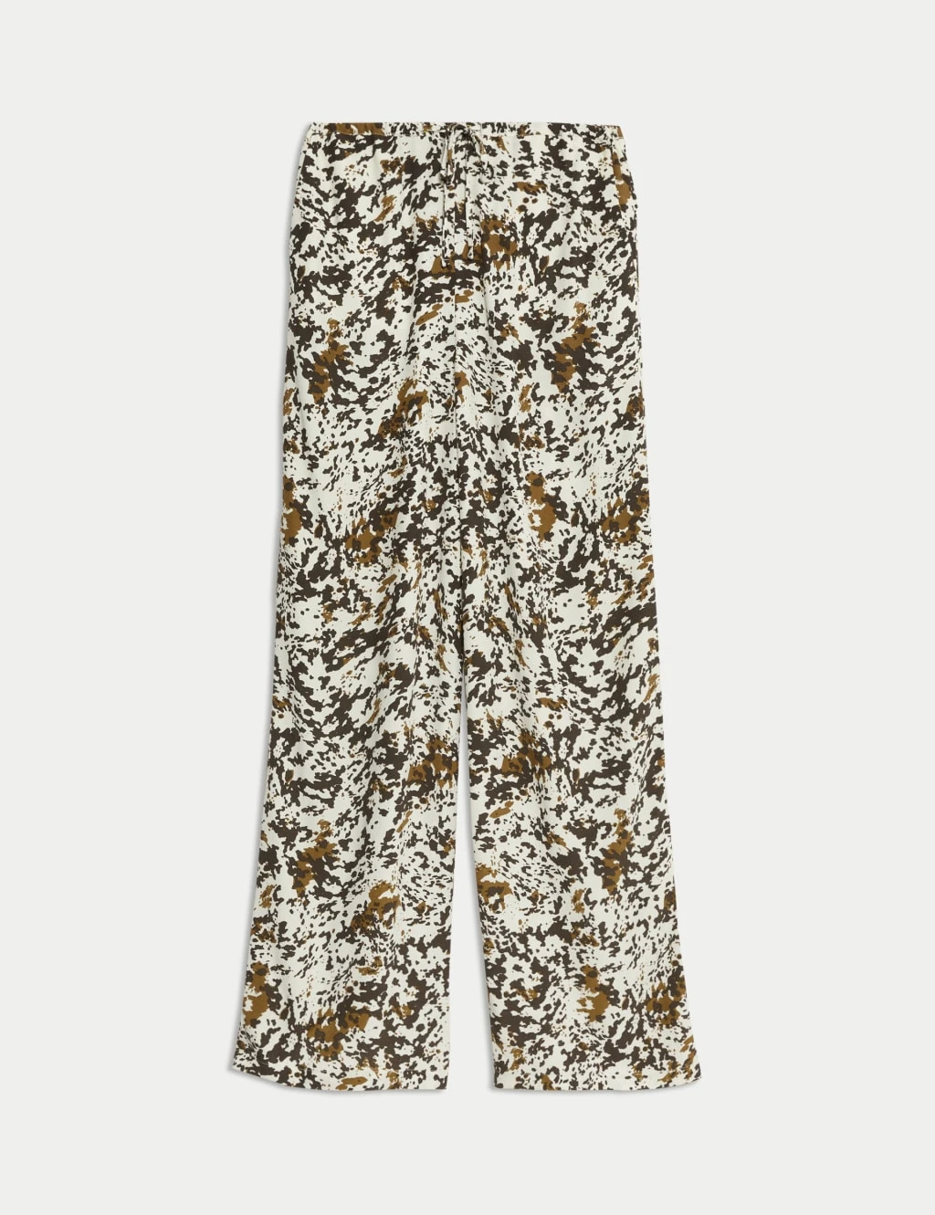Animal Print Drawstring Wide Leg Trousers 19 Animal Print Drawstring Wide Leg Trousers - Image 19