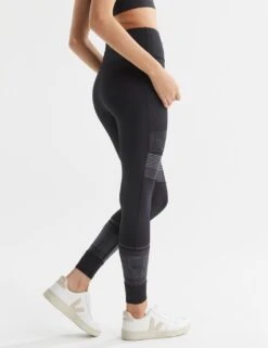 Arena Panelled High Waisted Leggings -Marksandspencer Sale Store arena panelled high waisted leggings 6