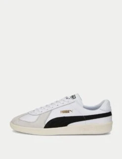 Puma Army Leather Trainers -Marksandspencer Sale Store army leather trainers 6