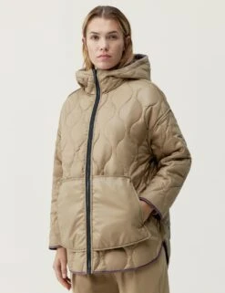 Born Ashley Reversible Quilted Hooded Jacket -Marksandspencer Sale Store ashley reversible quilted hooded jacket 19