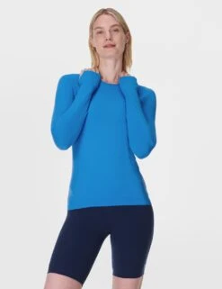 Sweaty Betty Athlete Seamless Gym Crew Neck Top -Marksandspencer Sale Store athlete seamless gym crew neck top 12
