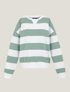 Regatta Avika II Cotton Rich Striped Jumper -Marksandspencer Sale Store avika ii cotton rich striped jumper 15