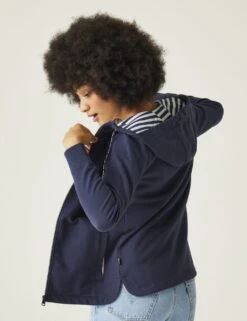 Regatta Bayletta Cotton Rich Striped Zip Up Hoodie -Marksandspencer Sale Store bayletta cotton rich striped zip up hoodie 6