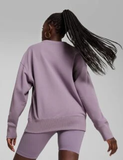 Puma Better Classics Relaxed Pure Cotton Sweatshirt -Marksandspencer Sale Store better classics relaxed pure cotton sweatshirt 11